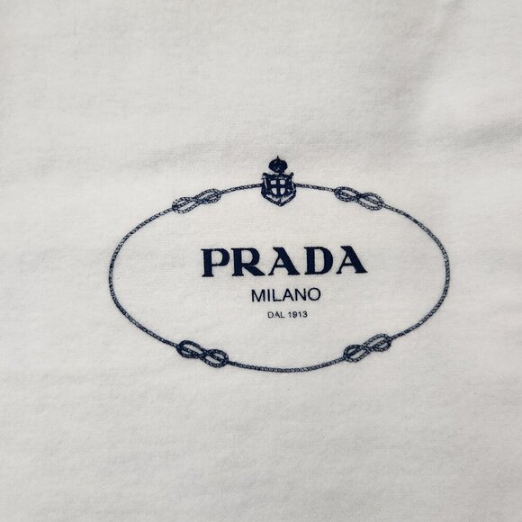 Prada White Drawstring Dust Bags - Picture 3 of 3